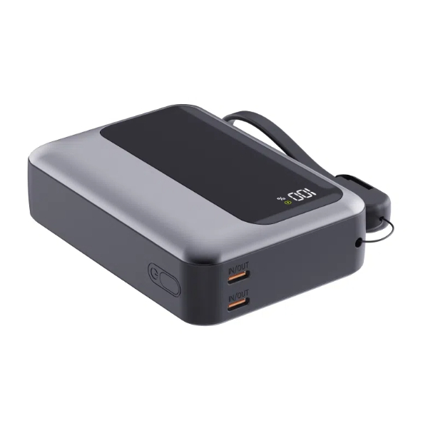 PD30W 20000mAh Power Bank with Cable